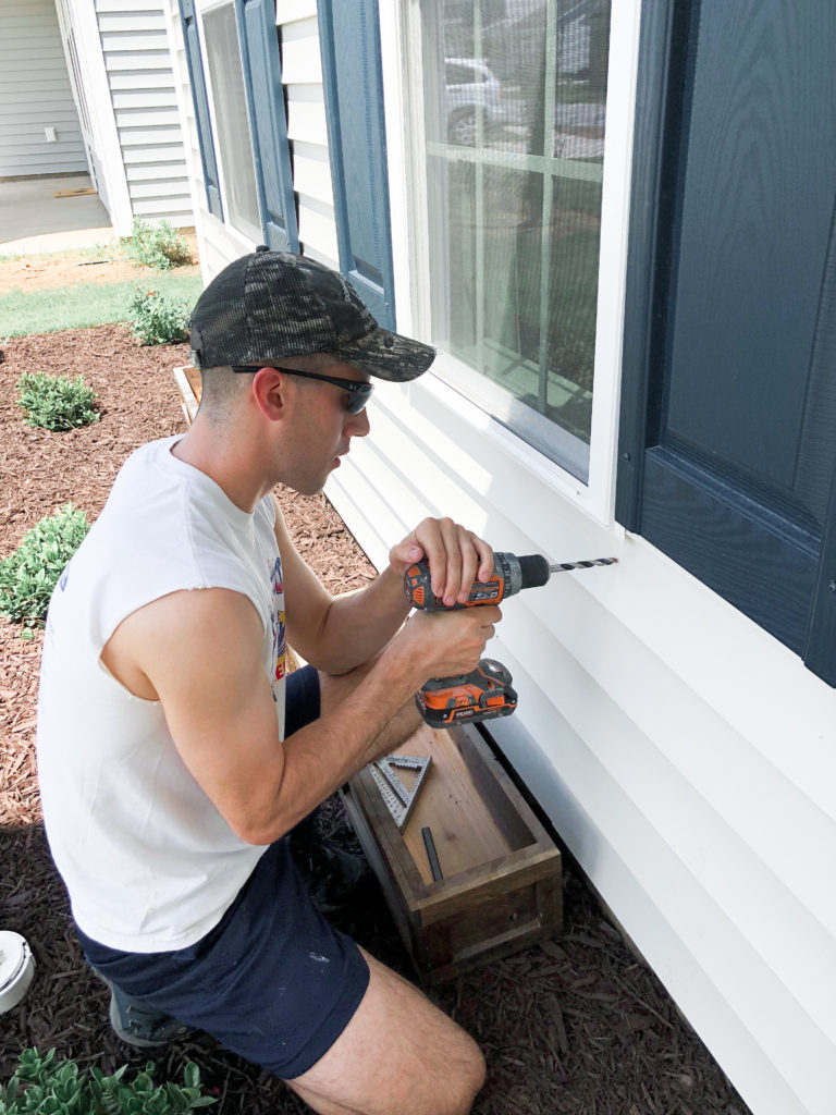 How To Hang Window Boxes On Vinyl Siding Without Drilling