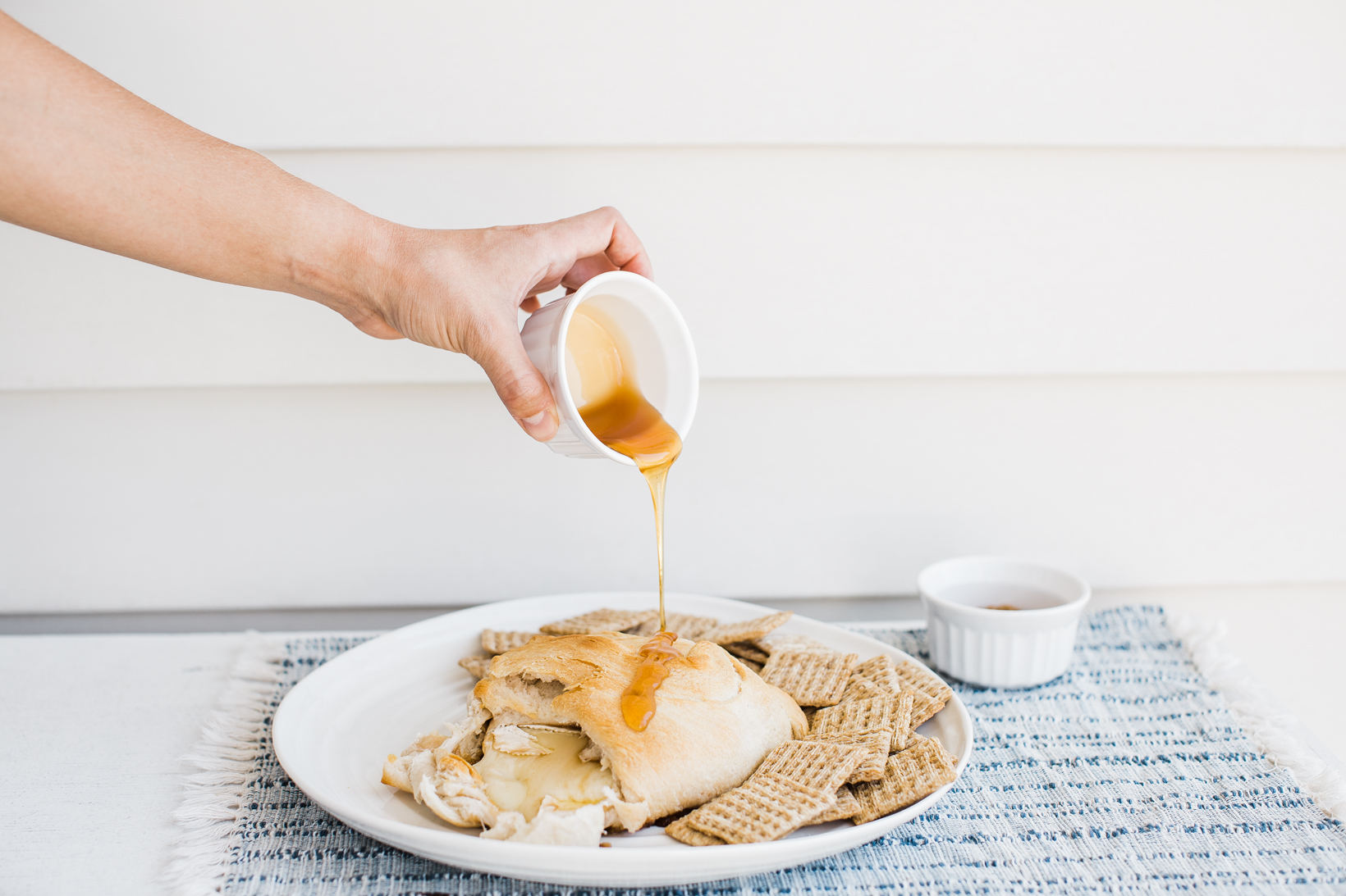 Baked Brie with Honey Recipe - Jordan's Easy Entertaining