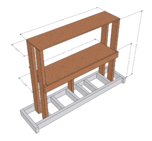 DIY Home Gym Weight Rack (for $30!) - Jordan Jean