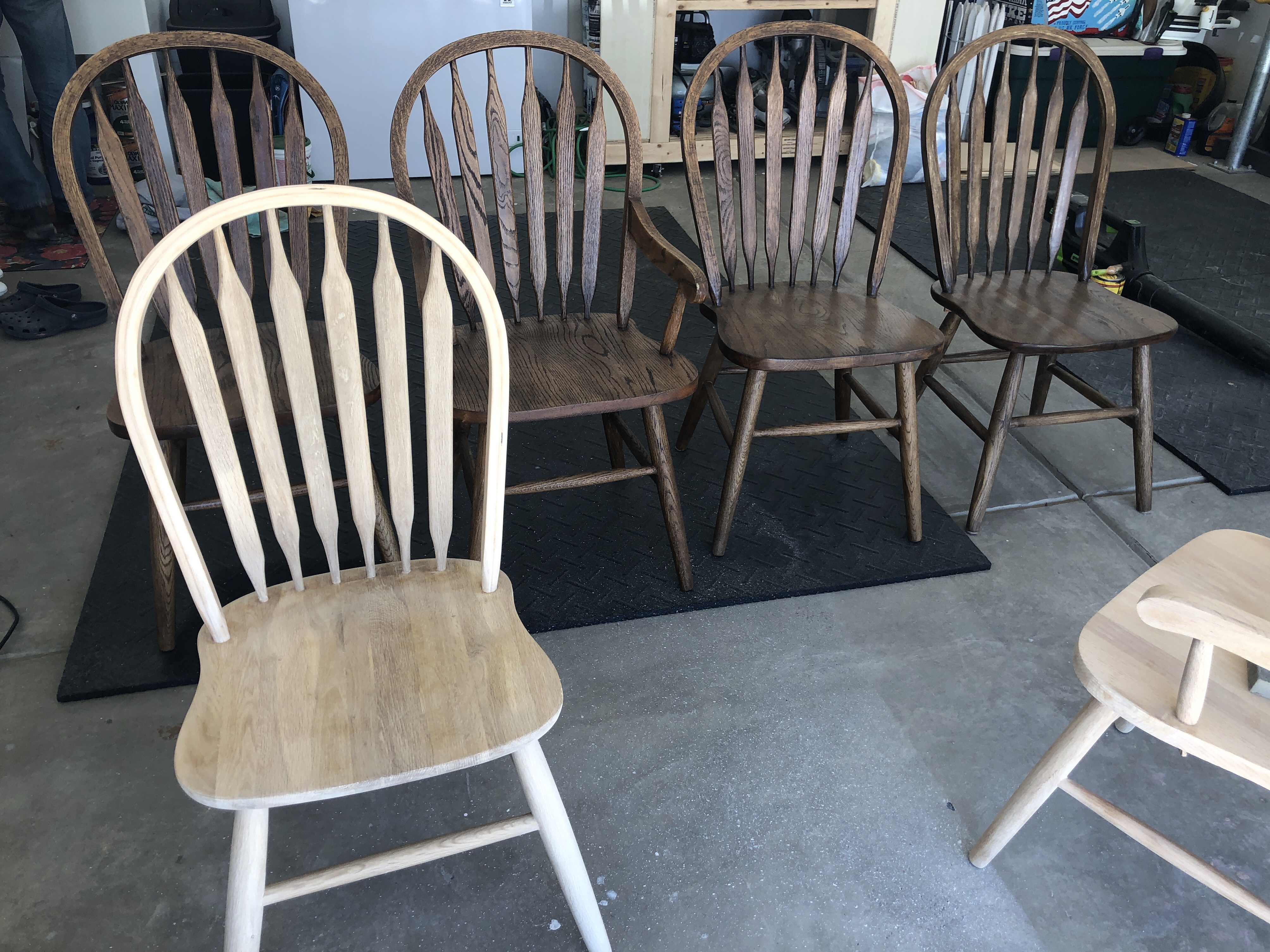 Stained Chairs