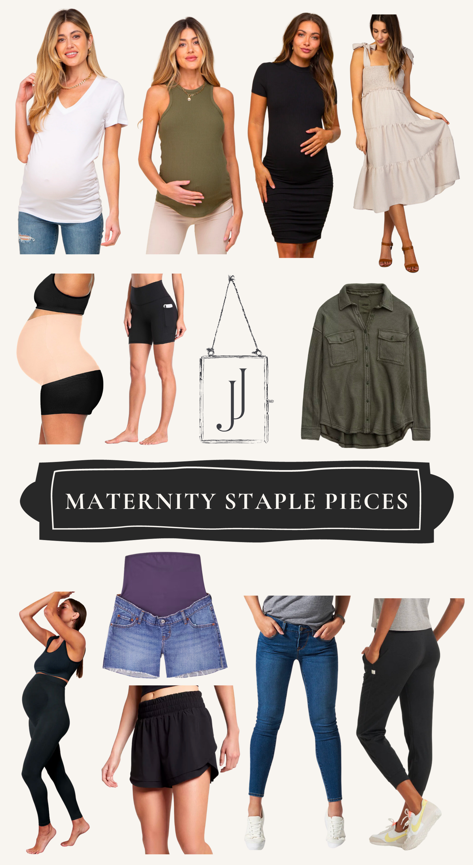 Maternity Clothing Staples + Fall Maternity Capsule Wardrobe